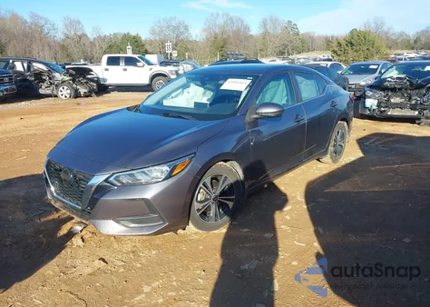 2020 Nissan Sentra Sv Xtronic Cvt z USA, uszkodzony, nr VIN 3N1AB8CV2LY210231
